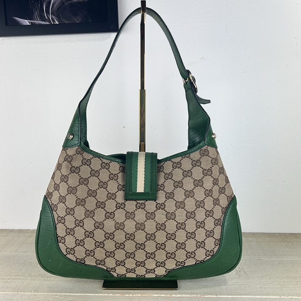 Sold on other platform Gucci Jackie Sherry Green One Shoulder bag - Picture 6 of 16